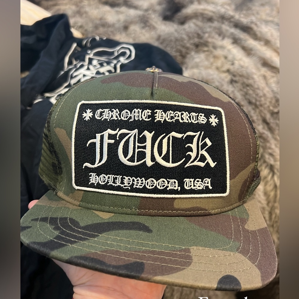 Chrome hearts army hat